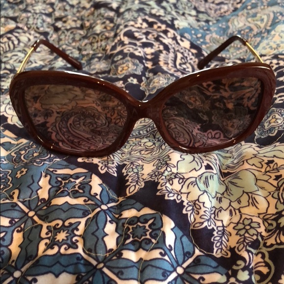 Mk burgundy sunglasses - Picture 2 of 3